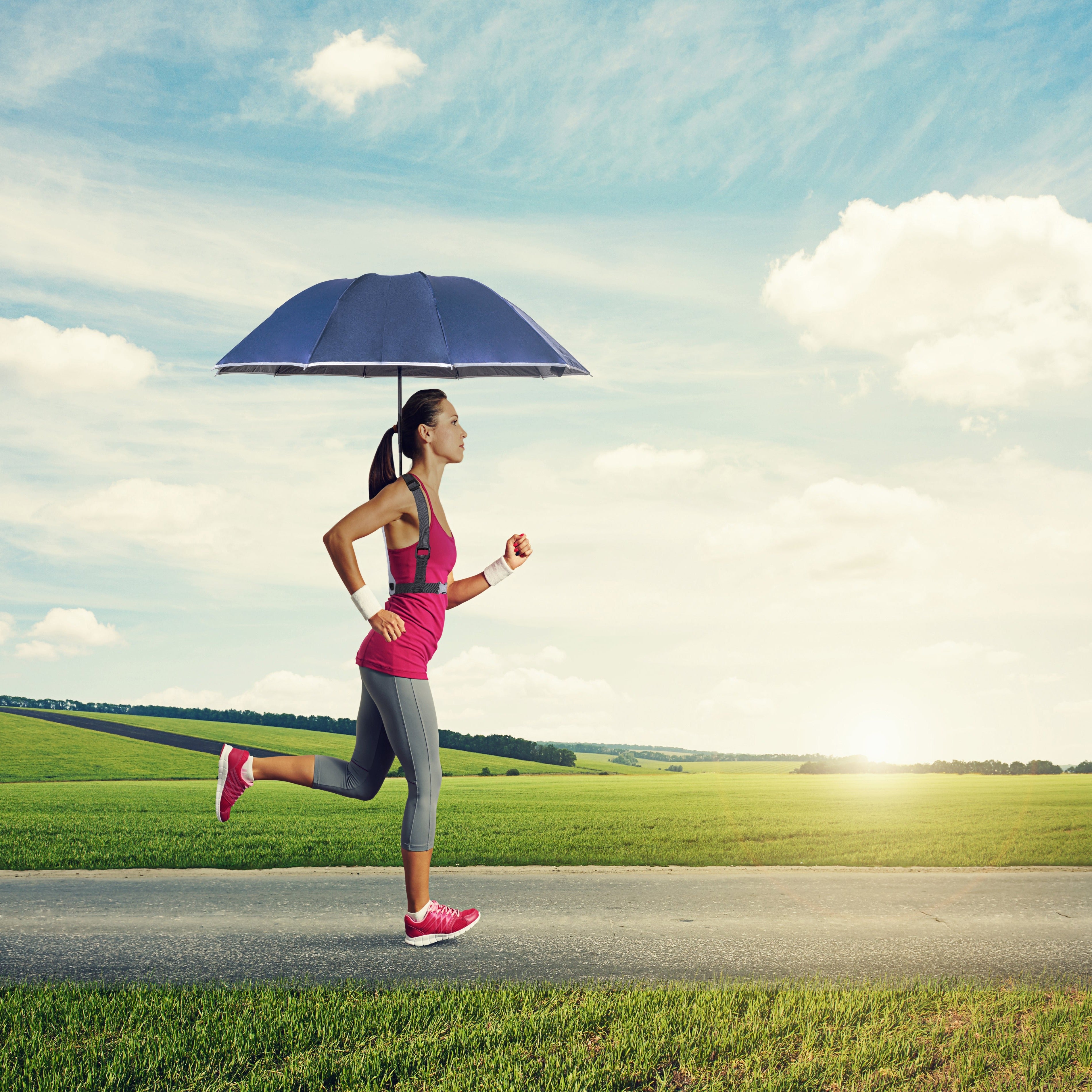 Wearable Hands-free Umbrella Sun Rain Blocker I Protect Yourself