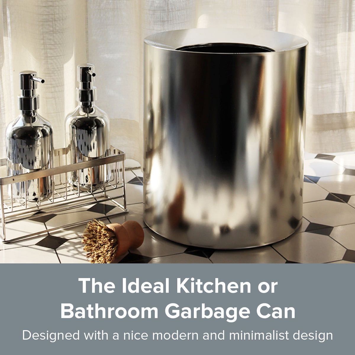 Modern Indoor Trash Can Design - Houseopedia