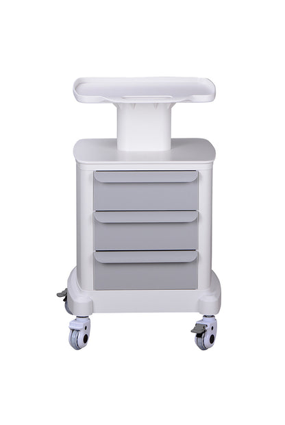 Medical Office Clinic Use Utility Cart with Wheels | Beauty Dental Trolley Lab Salon Industrial Grade Cart