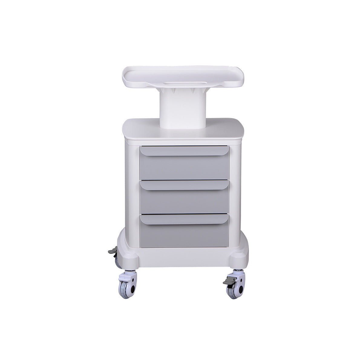 Medical Office Clinic Use Utility Cart with Wheels | Beauty Dental Trolley Lab Salon Industrial Grade Cart