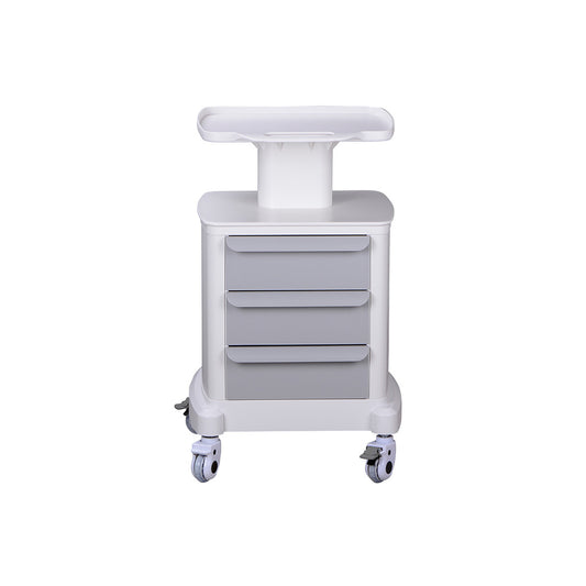 Medical Office Clinic Use Utility Cart with Wheels | Beauty Dental Trolley Lab Salon Industrial Grade Cart