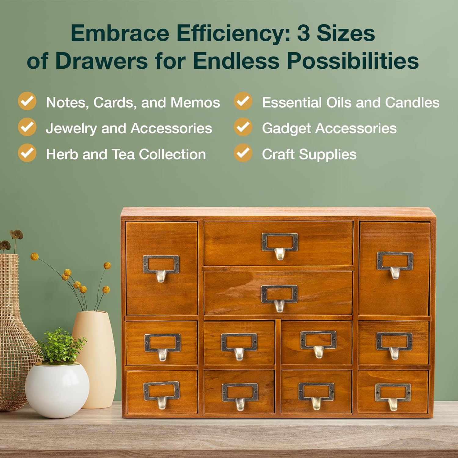 Load image into Gallery viewer, Vintage 12-Drawer Mahogany Apothecary Cabinet