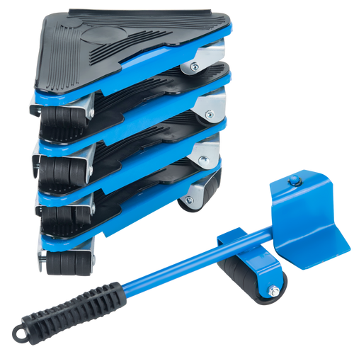 Heavy Appliance Lifter and Mover Tool Set - Heavy Duty Roller Move Tools