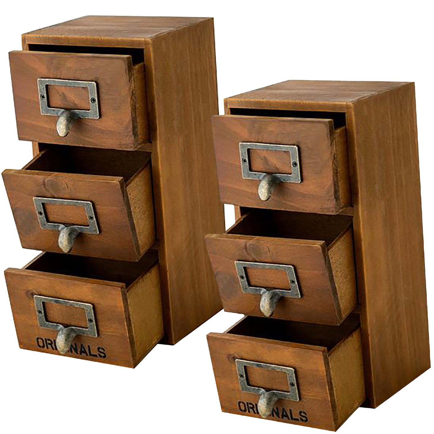 3-Drawer Mini Multi-level Desktop Storage Shelf | Small Tabletop Chest Drawers for Storage