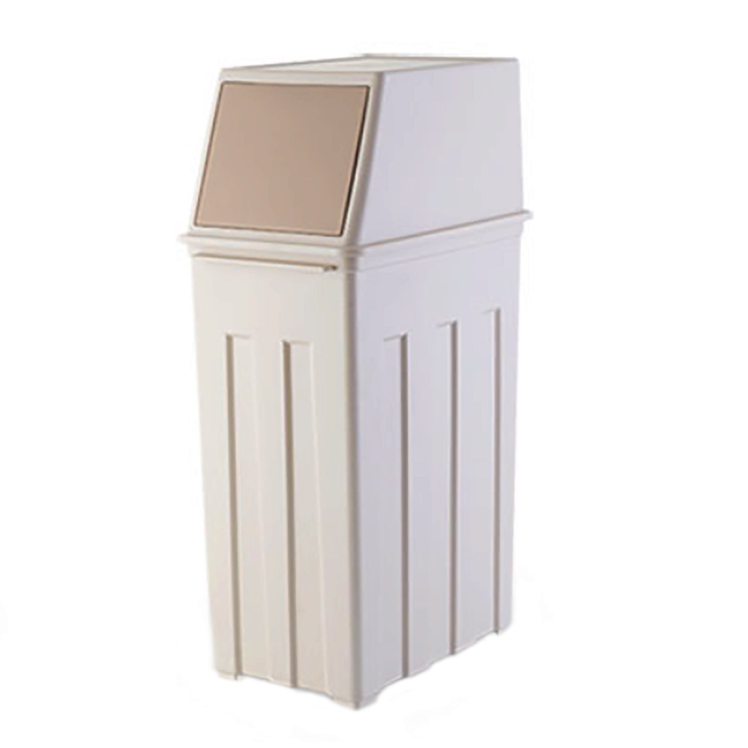 小物 NEIGHBORHOOD CI / P-TRASH CAN 8 Gallon Trash Can with Hinged Flap Cover | Indoor Outdoor Swing