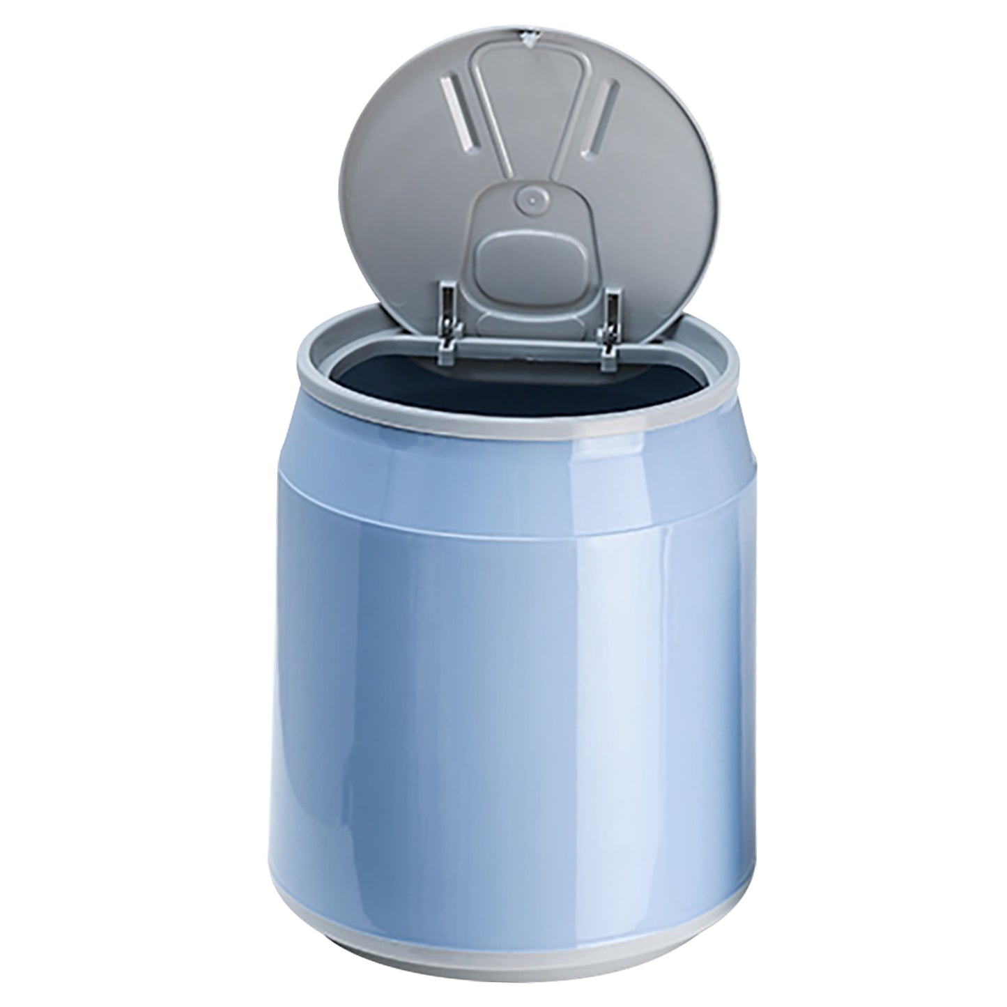 Push-Top Oversized Soda Can Trash Bin | Cute Soda Can Desk Bucket Storage With Pop Top