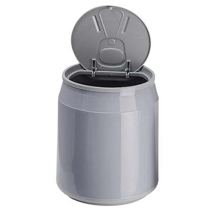 Push-Top Oversized Soda Can Trash Bin | Cute Soda Can Desk Bucket Storage With Pop Top