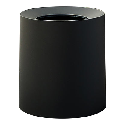 2.1/3.2 Gallon Modern Round Waste Basket | Garbage Can with Removable Plastic Bin Liner