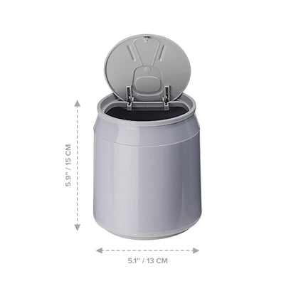 Push-Top Oversized Soda Can Trash Bin | Cute Soda Can Desk Bucket Storage With Pop Top