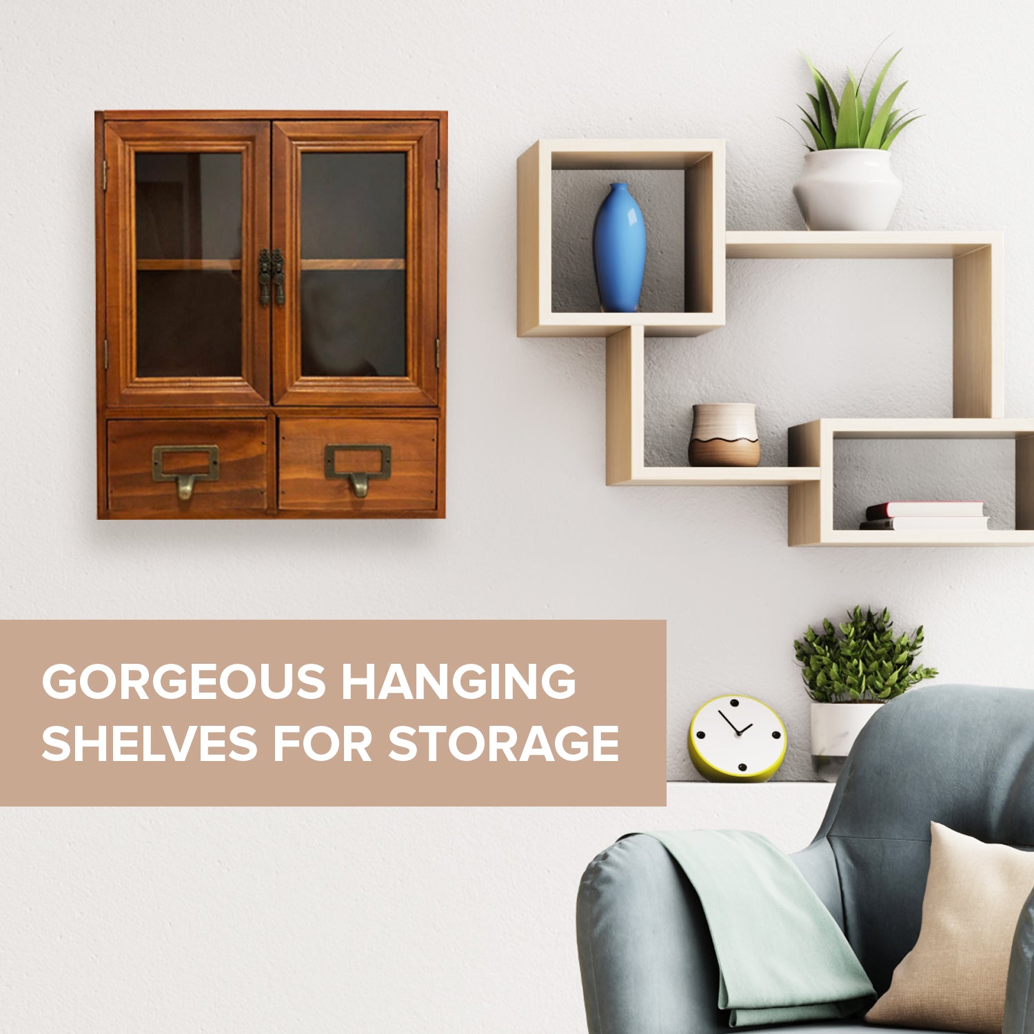 Hanging Wall Storage Cabinet