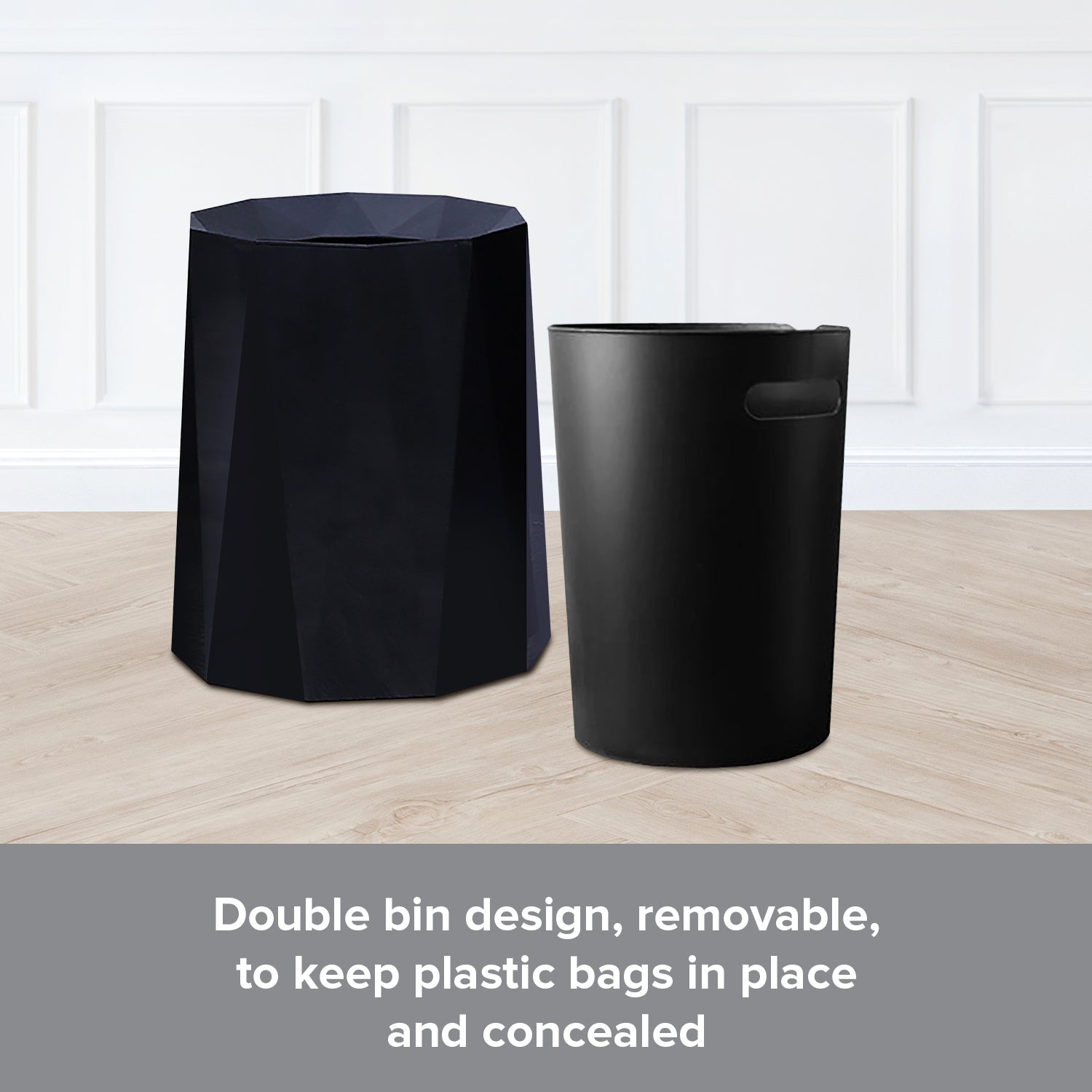 Convenient Garbage Bin Plastic Household Nordic Style Creative