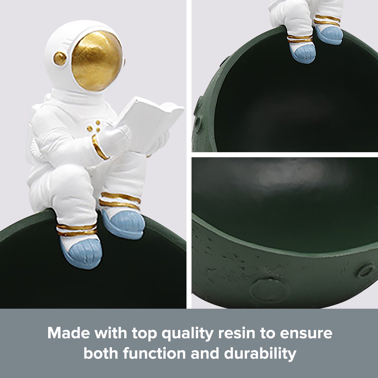 Load image into Gallery viewer, Astronaut Figurine Desk Table Catchall | Desktop Storage Bowl Convenient Access