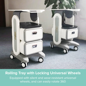 Professional Universal Utility Cart with Wheels | Beauty Medical Dental Clinic Trolley Lab Work Cart