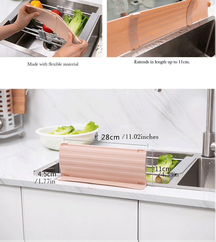 Load image into Gallery viewer, Keep It Extra Clean I Kitchen Sink Water Splash Protector | Keep Dry With A Simple Hack