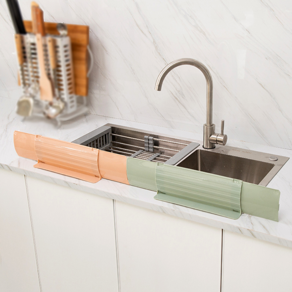 Keep It Extra Clean I Kitchen Sink Water Splash Protector | Keep Dry With A Simple Hack