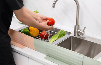 Keep It Extra Clean I Kitchen Sink Water Splash Protector | Keep Dry With A Simple Hack