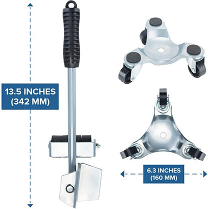 Multi-Directional Furniture Moving Tool - Heavy Furniture Sliders - Easy Mover Tool