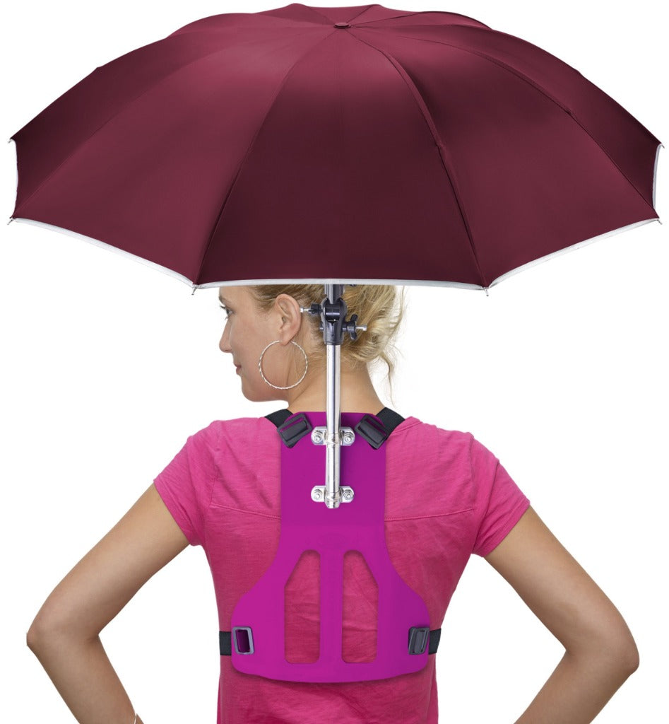 Wearable Hands-free Umbrella Sun Rain Blocker I Protect Yourself Handsfree