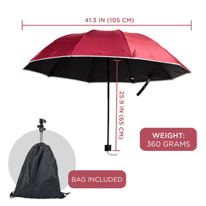 Wearable Hands-free Umbrella Sun Rain Blocker I Protect Yourself Handsfree